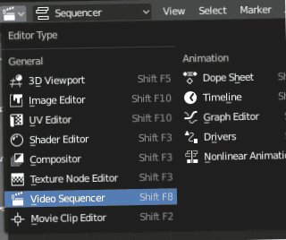 Blender 2.8 Video Sequencer